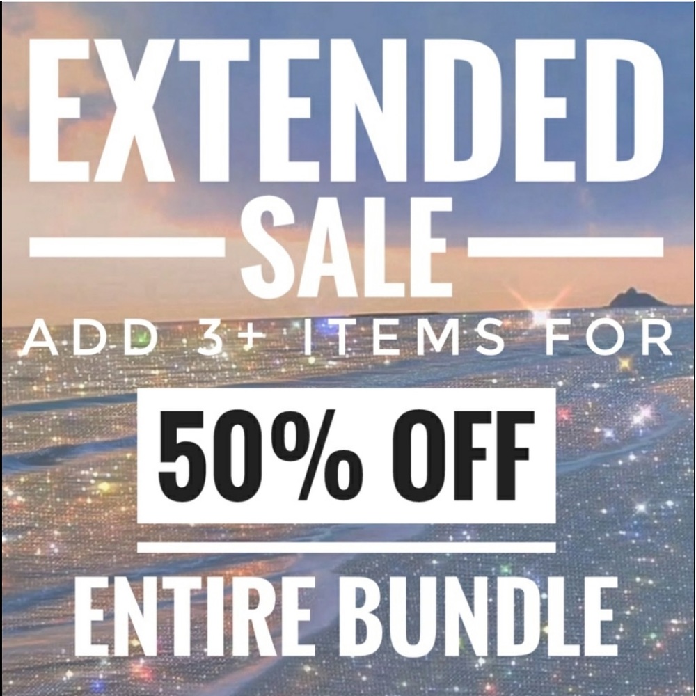 50% OFF 3+ Bundles!